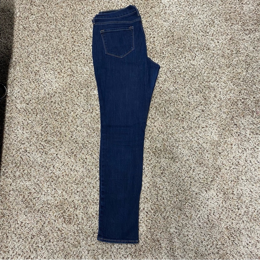 Old Navy Size 8 Dark Wash Mid-Rise Skinny Jeans Bundle - Picture 13 of 16